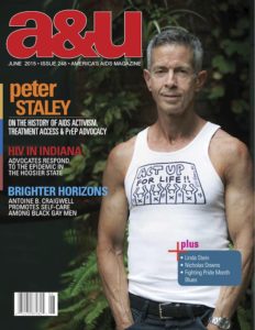 Peter Staley A&U Coverstory