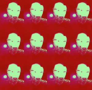 Red Disco, 2014, media and dimensions variable