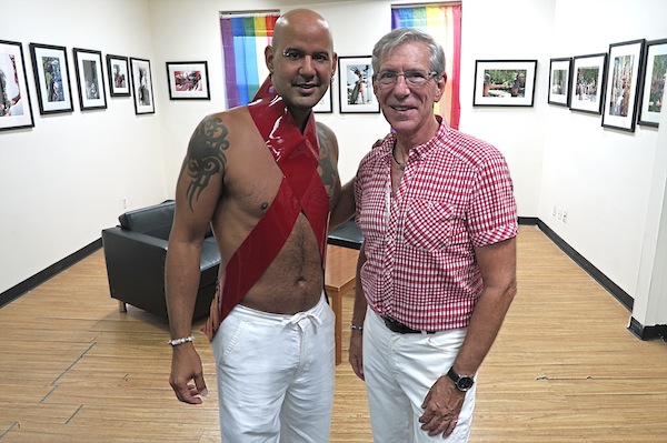 Rios & Lester, 2015, Ultrachrome archival photo print, 15 by 10 inches. "Warrior of Hope" Opening Reception at the Pride Center of Staten Island