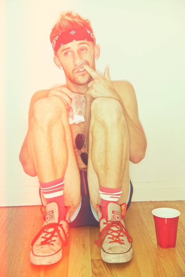 Go-Go Boy Interrupted. Photo by Devin Begley