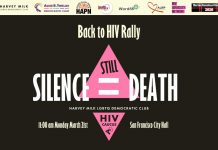 Back-to-HIV Rally and Die-In in SF